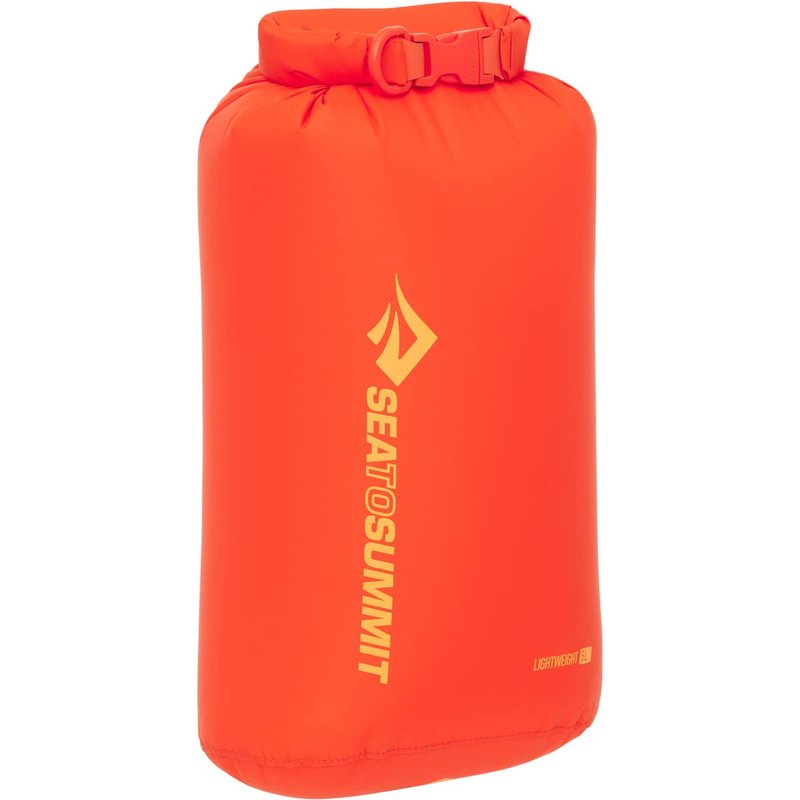 Sea to Summit Lightweight Dry Bag, Multi-Purpose Dry Storage, 3 Liter, Spicy Orange