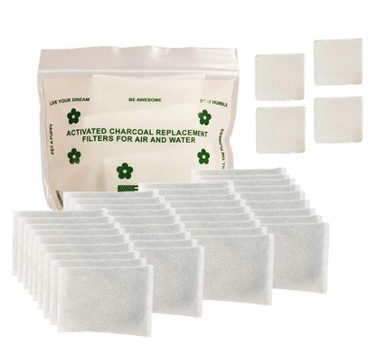 Green Piece® All-Natural Baby Diaper Pail Deodorizer - Pack of 36 - Activated Charcoal - Compatible with Diaper Pails, Shoe Closets - Made by Green Piece Mfg