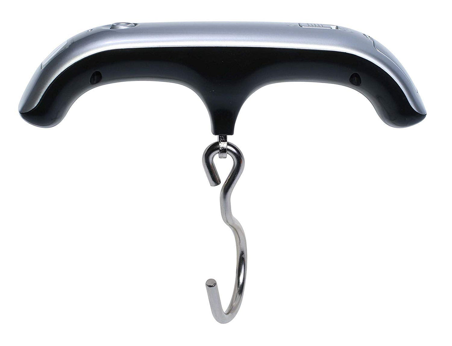 American Weigh Scales Digital Hanging Luggage Scale for Traveling or Weighing Suitcases, Backlit LCD Screen 110lbs x 0.2lbs, LS-110