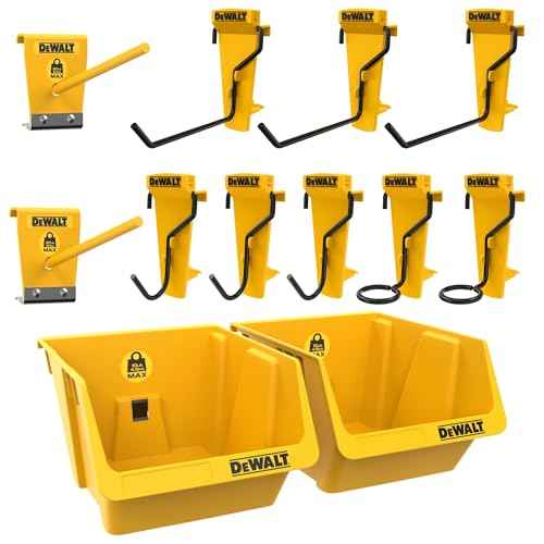 DEWALT TOUGHSYSTEM 2.0 DXL Workshop Tool Storage Kit, Portable Tool Storage with Wheels (DWST086502)