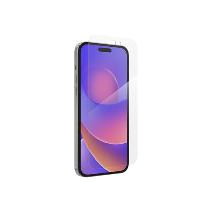 ZAGG Glass Elite Screen Protector for iPhone 16 Pro - 5X Stronger, Reinforced Edges, Ultra-Strong Tempered Glass, Scratch Resistant, Anti-Smudge, Easy Installation, InvisibleShield, Eco-Friendly