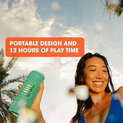 JBL Flip 6 Portable Bluetooth Speaker with 2-Way Speaker System and Powerful JBL Original Pro Sound, Up to 12 Hours of Playtime, Black