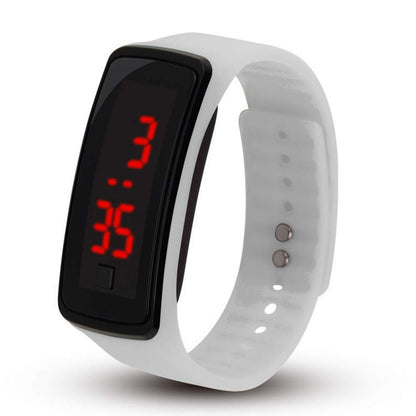 CdyBox 8 Pack Wholesale Men Women Digital Wristwatch Touch Screen LED Bracelet Silicone Band Watch