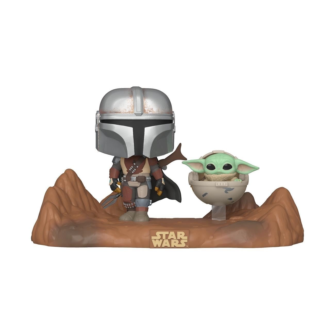 Funko POP! Moment: Star Wars: the Mandalorian and Grogu (the Child, Baby Yoda) - Collectable Vinyl Figure - Gift Idea - Official Merchandise - Toys for Kids & Adults - TV Fans