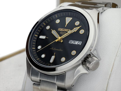 Seiko 5 Sports Automatic 100m Black Dial Watch SRPE57K1
