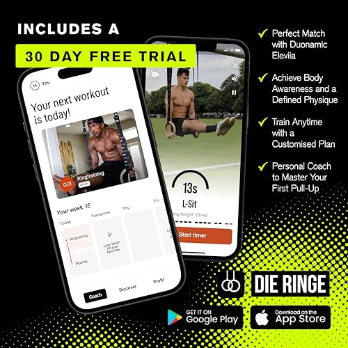 Duonamic Eleviia: World’s Best Portable Pullup Bar | Doorway Pull Up Bar For Home, Workplace or Travel | Exercise and Transform Yourself on Your Own Terms | Safe and Most Portable Way to Exercise