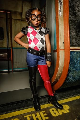 Rubies DC Superhero Girls: Harley Quinn Costume for Kids, Girl's Medium