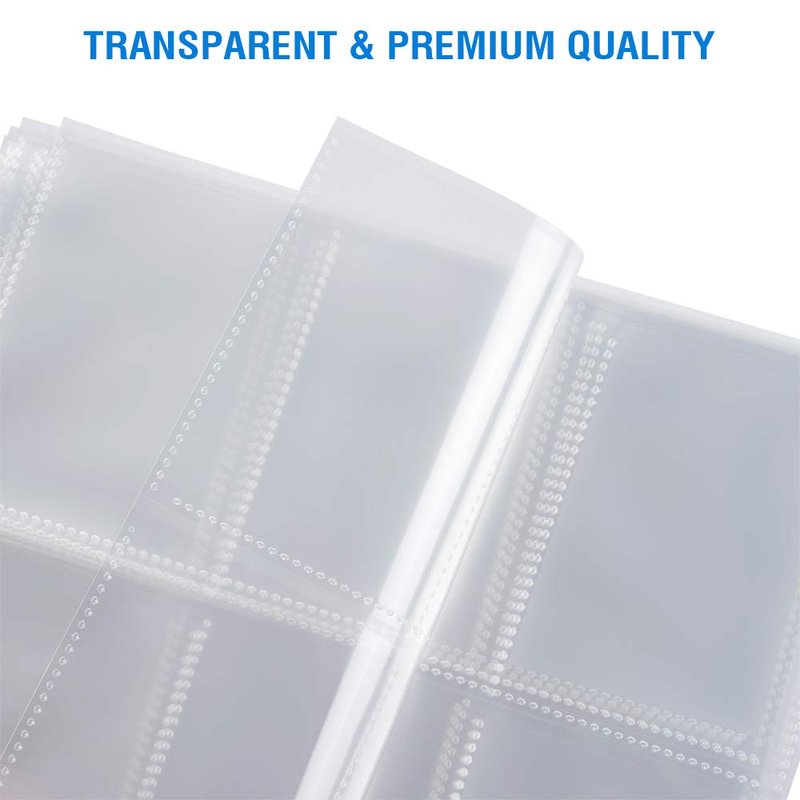 36 Pack 9 Pocket Page Protectors, Sooez Trading Card Sleeves for 3 Ring Binder, Baseball Cards Holder, Protective Pages Sheets for Binders Album, Fit for Collectible Games, Sports Cards