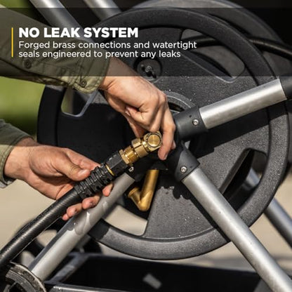 Gorilla 225’ Aluminum Zero-Rust Mobile Hose Reel