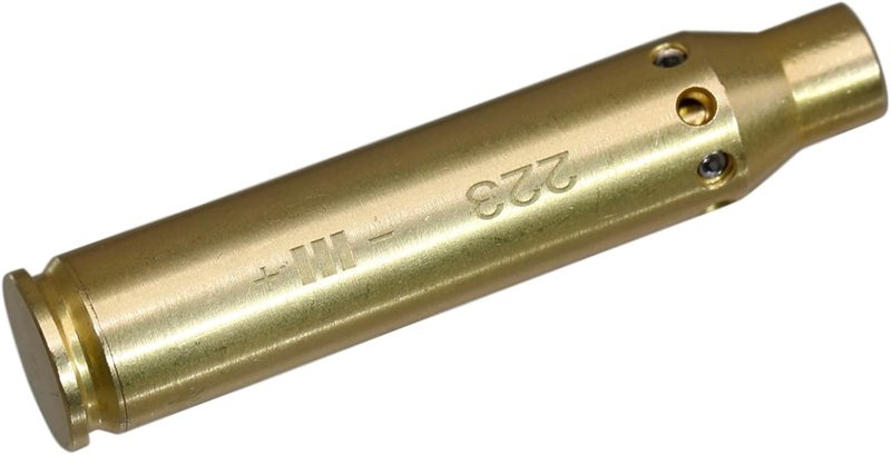 5.56mm Bore Sight Laser - Red Dot Cartridge Sighter with 2 Battery Sets | Precision Alignment Tool