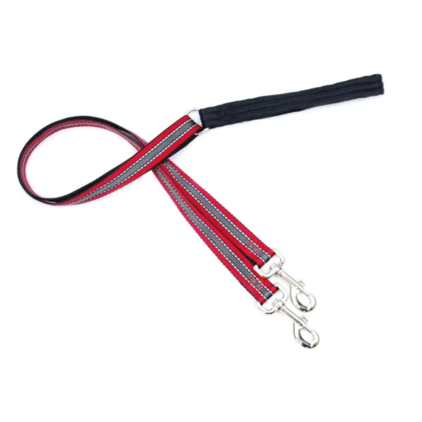 2 Hounds Design Freedom No Pull Dog Harness, Reflective Harness & Leash Set, Front Clip, Comfortable Control, Fits Small to Large Dogs, Made in USA, 1" XXL, Reflective Red