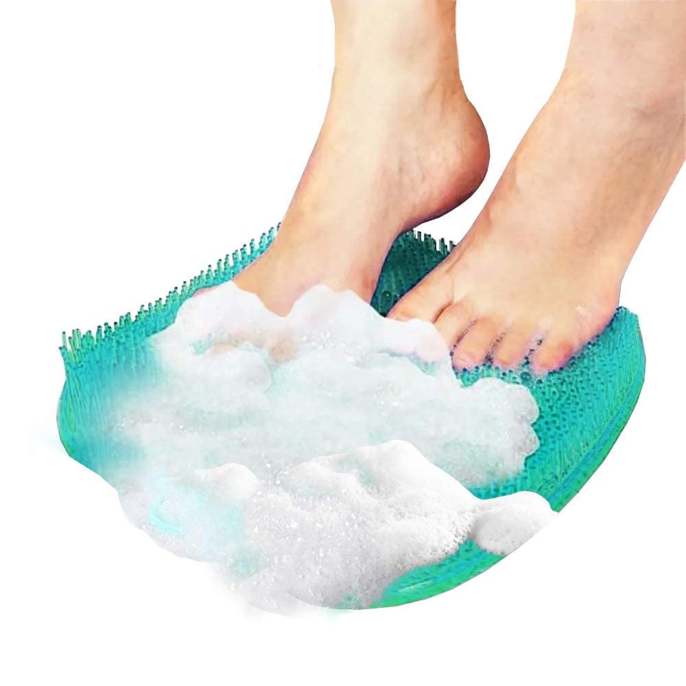 Eutuxia Shower Foot Scrubber Mat with Non-Slip Suction Cups, Foot Massager, Acupressure Mat, Improve Circulation & Reduce Feet Pain
