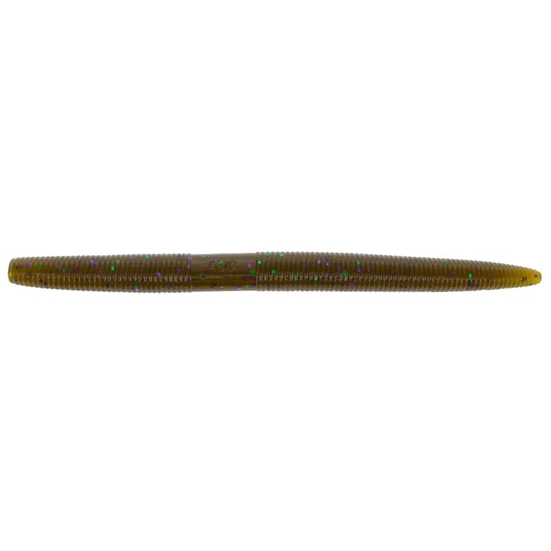 Yamamoto 6'' Senko Green Pumpkin W/ Green & Purple Flake (5 Pack)