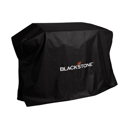 Blackstone 5482 Griddle Cover Fits 36 inches Cooking Station with Hood Water Resistant, Weather Resistant, Heavy Duty 600D Polyester Flat Top Gas Grill Cover with Cinch Straps, Black 36"