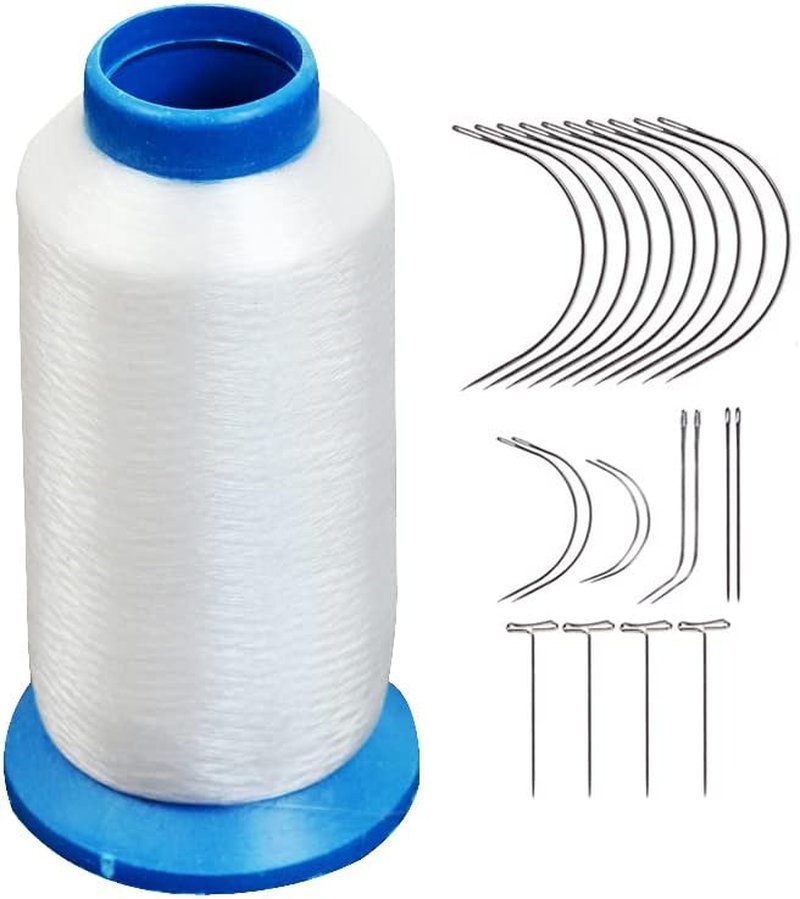 Nylon Invisible Sewing Thread - 0.12mm Clear Fishing Line for Quilting, Wigs, Beading & DIY Projects
