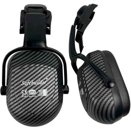 30dB Ear Muffs Hard Hats Type Safety Earmuffs For Safety Helmet Hearing Protection Earmuffs ANSI S3.19