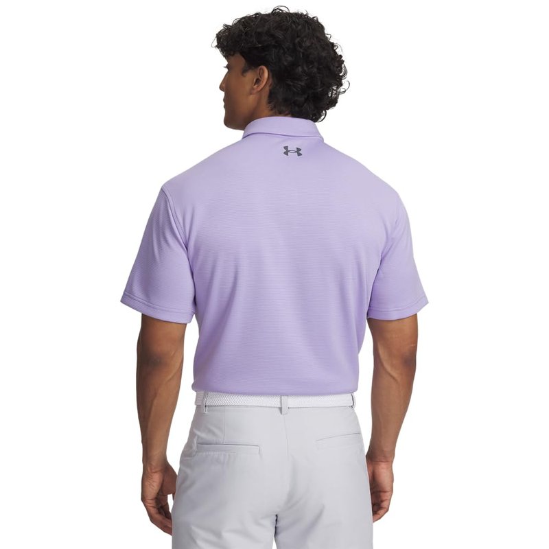 Under Armour Men's Tech Golf Polo, (538) Transparent / / Pitch Gray, 3X-Large Tall