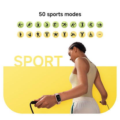 XIAOMI Smart Band 9 Active, Sports fitness tracker, 1.47'' TFT display, 60Hz high refresh rate, 18 Days Battery Life, sleep and health monitoring, 50 sports modes, 5ATM, iOS & Android - Black