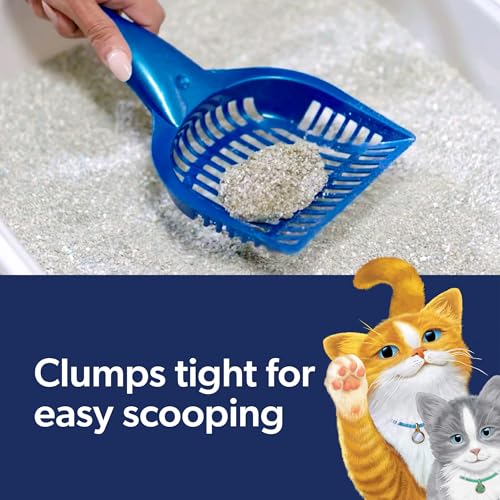 Fresh Step Clean Paws Cat Litter with Febreze Freshness, Advanced Multi Cat Low Tracking Clumping Litter, 37 lbs. (2 x 18.5 lb. Box)