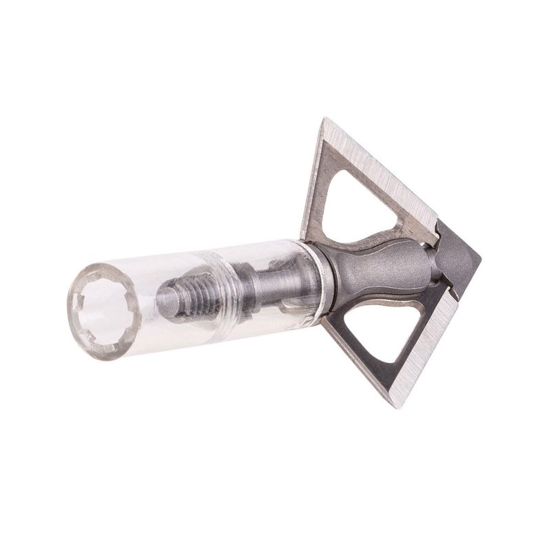 G5 Striker V2 Fixed 3-Blade Broadhead - Archery Hunting Steel Ferrule 125 Grain 1.25" Cutting Diameter Broadhead - Crossbow Version