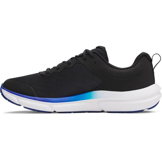 Under Armour Men's Charged Assert 10, (009) Black/Royal/White, 14, US