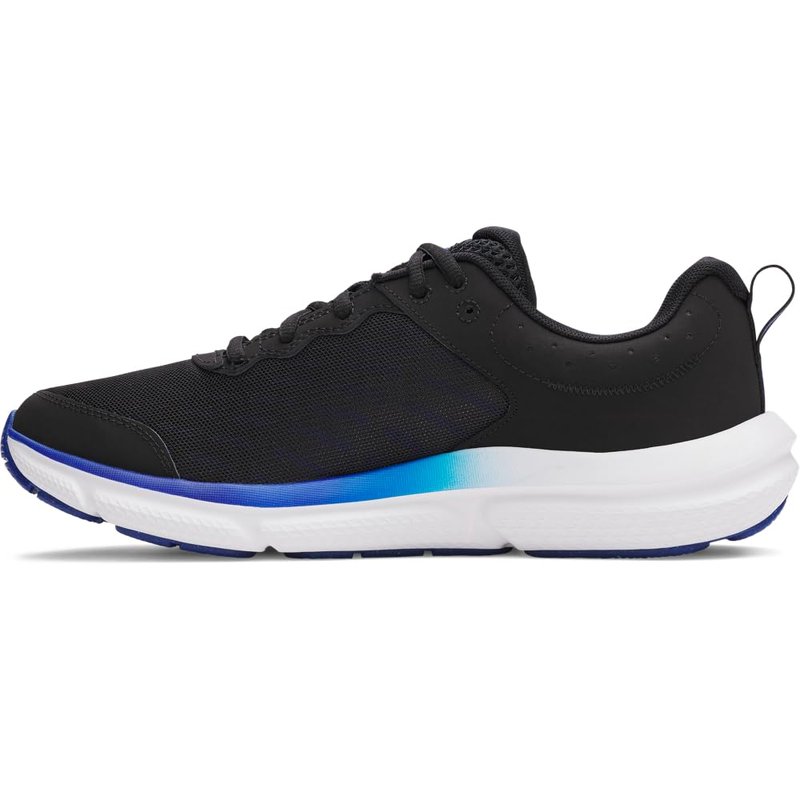Under Armour Men's Charged Assert 10, (009) Black/Royal/White, 7, US