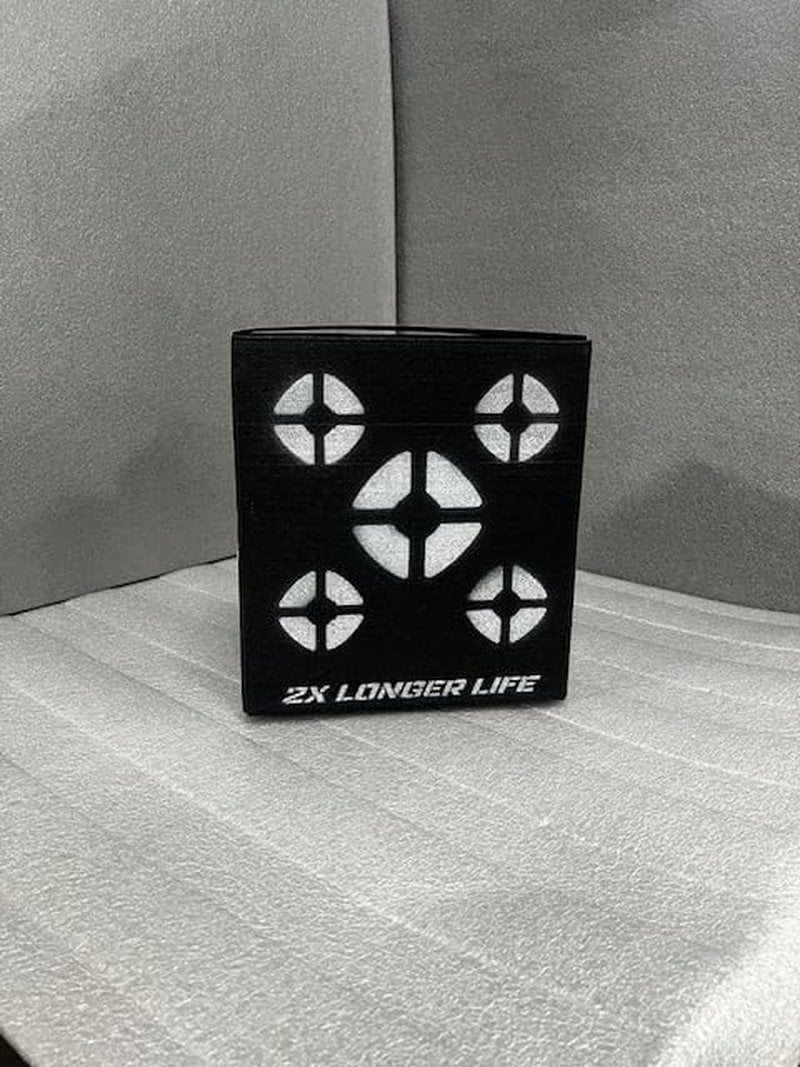 Delta McKenzie Archery Target - 4-Sided Mo'Foam Block | 18"x16"x11" Durable Design for Compound Bows