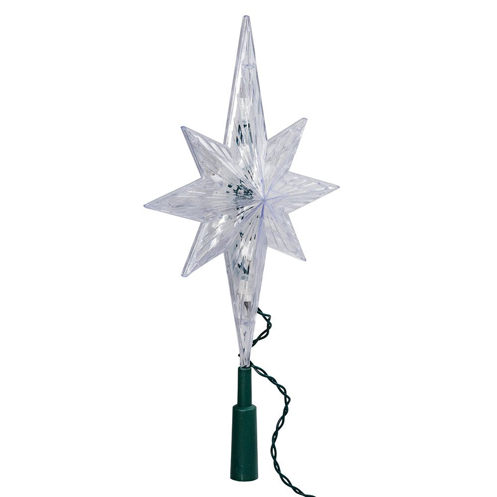 Kurt S. Adler UL1941C 10 Light Indoor 11-Inch Bethlehem Star Treetop