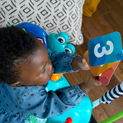 Baby Einstein, Ocean Explorers Curiosity Cove 2-in-1 Educational Activity Jumper and Floor Toy, Ages 6-12 Months
