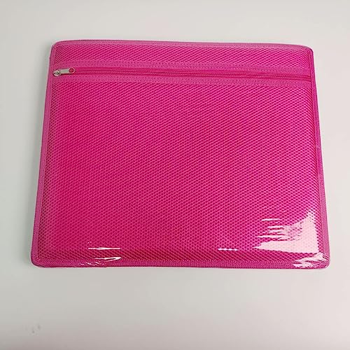 lenbest Travel Tray, Indoor & Outdoor Learning Educational Toys Play Tray Lap Desk with Dry Erase Top - 6 Pens & 5 Drawing Papers - Multifunctional Activity Tray for Kids Toddlers Boys Girls (Pink)