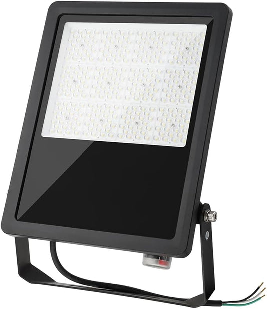 kadision LED Flood Light with 4 Selectable Wattage 200W/150W/100W/75W, Dusk-to-Dawn Photocell, 22000lm 5000K 100-277V IP66 Waterproof Trunnion Mount Outdoor Parking Lot Lights, ETL Listed