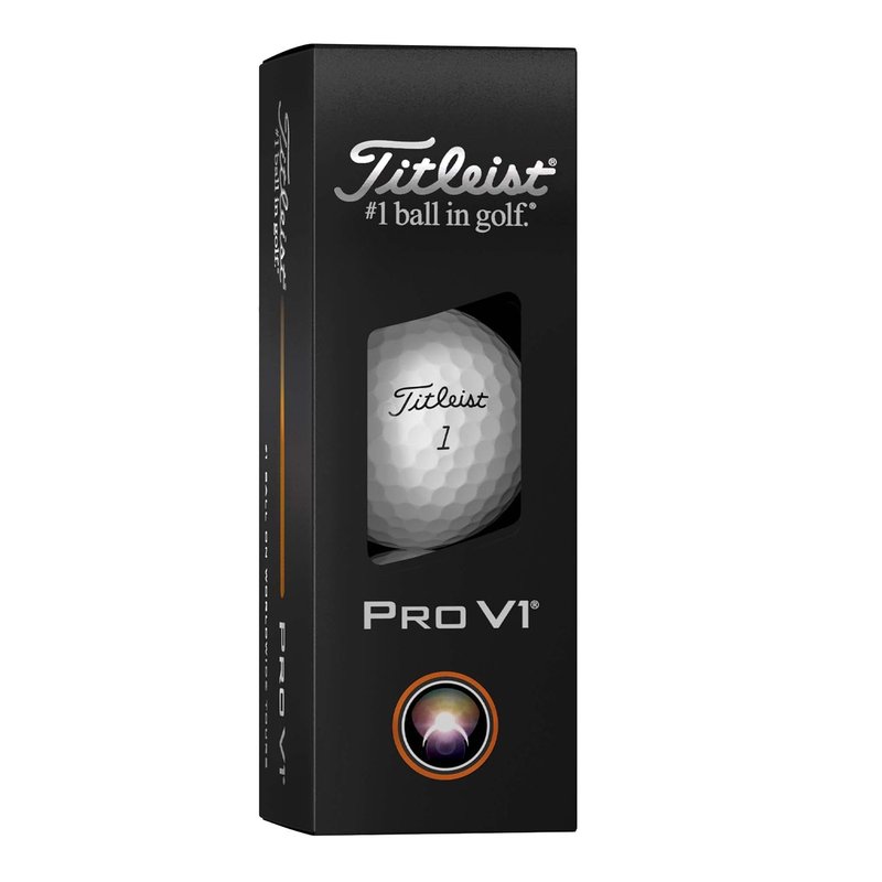 Titleist Pro V1 Custom Golf Balls | Personalized Logo Golf Balls | 12 Pack (1.125 Inch, White, Urethane, Multi-Layer)