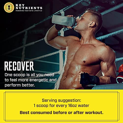 Key Nutrients Electrolytes Powder - Multivitamin & Minerals Electrolytes - 90 Servings of Refreshing Lemonade - Hydration Powder - Supercharged Rehydration Sachets with 16 Vitamins & Minerals