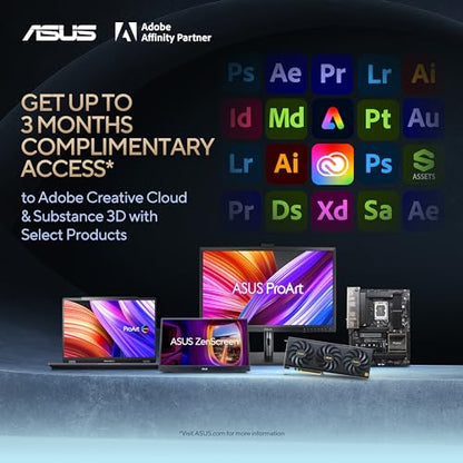 ASUS ZenScreen 16” Portable USB Monitor (MB169CK) - Full HD, IPS, Dual USB-C, Mini-HDMI, Eye Care, Flicker Free, Blue Light Filter, Anti-Glare Surface, 360° Kickstand, 3 yr Warranty
