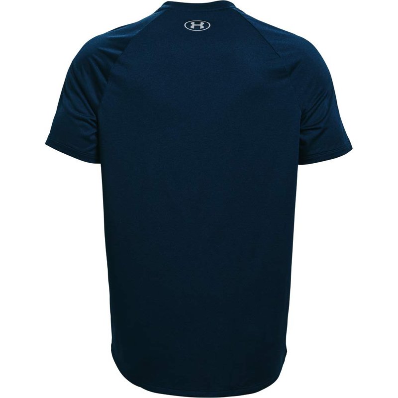 Under Armour mens Tech 2.0 Novelty Short-Sleeve T-Shirt , Academy Blue (408)/Mod Gray , X-Large