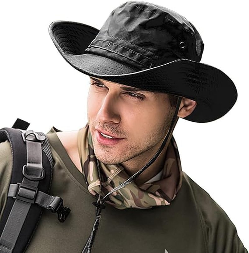 Bucket Sun Hat for Men & Women - UPF 50+ UV Protection | Foldable Boonie Hat for Hiking, Beach & Safari