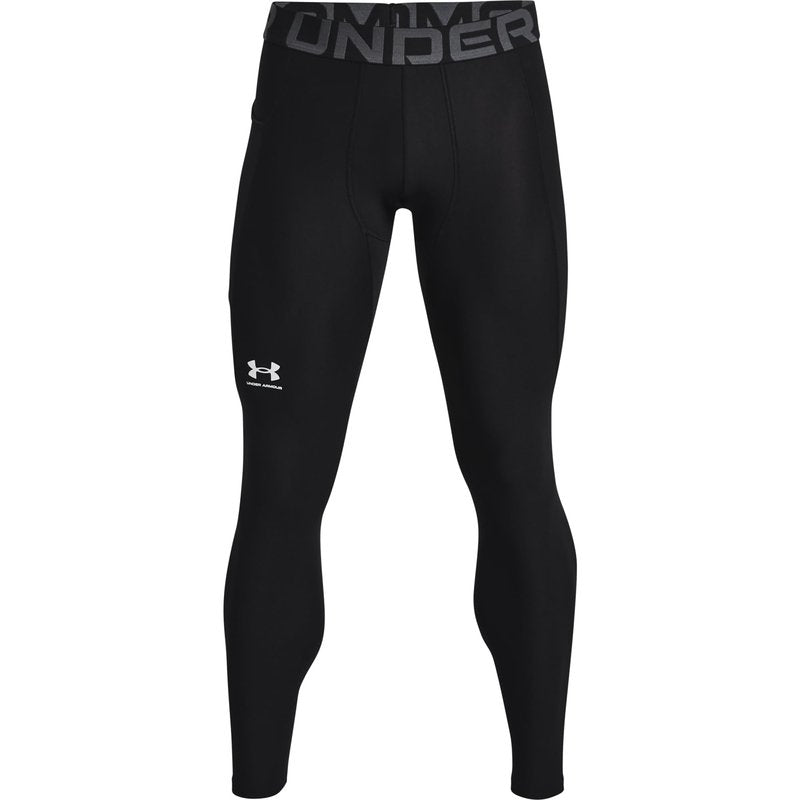 Under Armour Men's HeatGear Armour Leggings , Black (001)/Pitch Gray, Medium