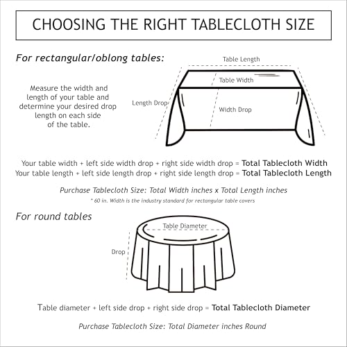 Benson Mills Engineered Jacquard Heavyweight Fabric Table Cloth, Holiday, Winter, and Christmas Tablecloth (Christmas Story, 60" x 84" Rectangular)