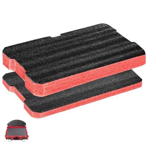 Pangda 2pcs Foam Inserts Compatible with 48-22-8424 Foam Pads Layered Tool Box for Cases Packing Padding Toolbox Storag
