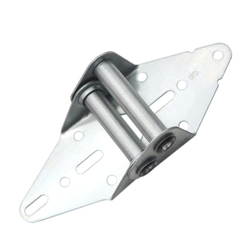 2 Packs Garage Door Hinges #3 with Galvanized Finish - Heavy Duty 14 Gauge Steel, Suitable for Residential/Light Commercial Garage Door Replacement