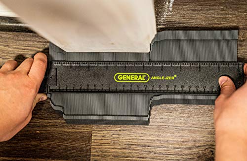 General Tools Contour Gauge 833 - 10" Angle Finder Tool for Home Improvement - Gadgets for Men