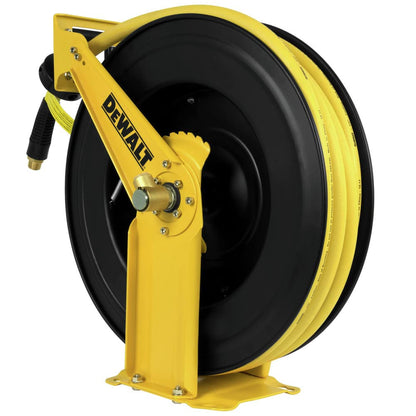 DeWalt DXCM024-0344 Double Arm Hose Reel with 1/2” x 50’ Premium Rubber Hose
