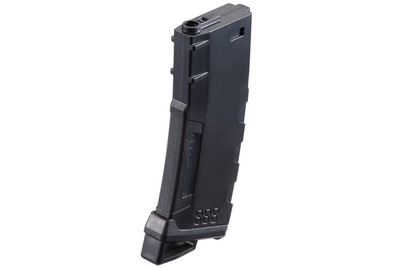 Lancer Tactical Airsoft M4 M16 Series Polymer 130 Round Capacity Transparent Window High Speed MidCap Airsoft Magazine