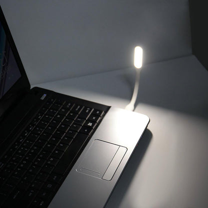 Mini USB Light for Keyboard, LED Laptop Computer Light, Flexible USB Lamp for Notebook PC, Adjustable Gooseneck Reading Lamp, LED Lighting Source
