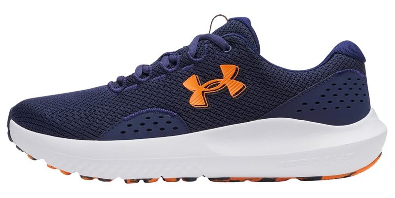Under Armour Men Charged Rogue 4 Midnight Navy/Midnight Navy/Solar Orange 10 Medium