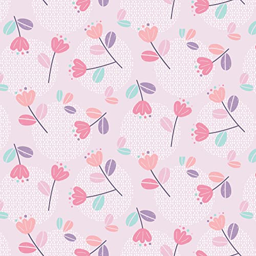 Ingenuity SimpleComfort Lightweight Compact 6-Speed Multi-Direction Baby Swing, Vibrations & Nature Sounds, 0-9 Months 6-20 lbs (Pink Cassidy)