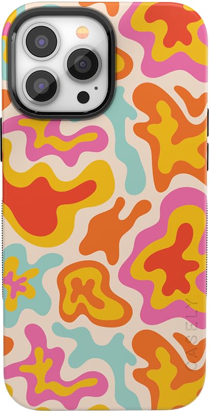 Casely iPhone 13 Pro Max Case | Black on Black | Compatible with MagSafe | Bold Protective Design