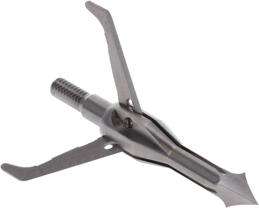 Spitfire 3 Titanium 100 Grain Broadhead - Front-Deploying Mechanical Archery Heads | 3 Pack