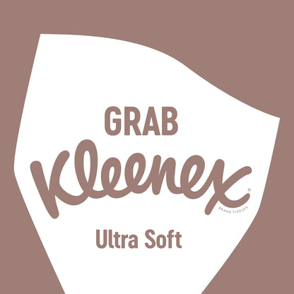Kleenex Ultra Soft Facial Tissues - Pack of 12 Boxes - Our Softest Tissue - Supremely Soft and Silky Designed with Luxury in Mind
