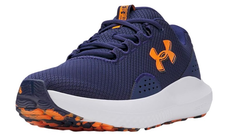 Under Armour Men Charged Rogue 4 Midnight Navy/Midnight Navy/Solar Orange 10 Medium